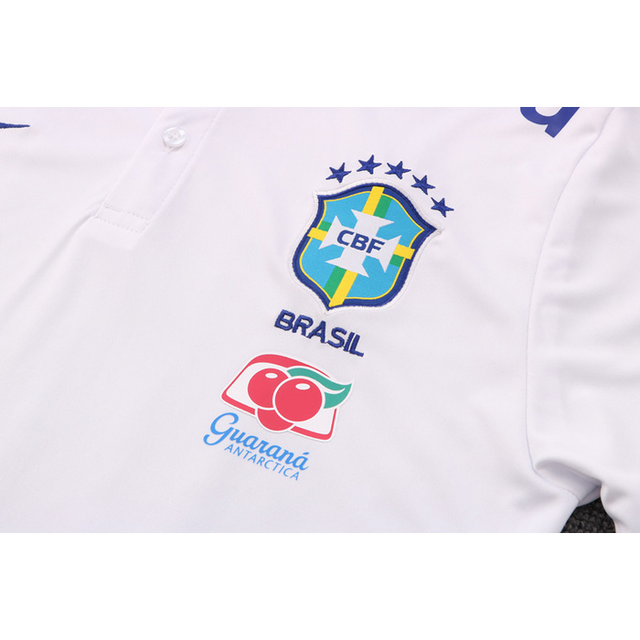 Camiseta Polo del Brasil 2022-23 Blanco - Haga un click en la imagen para cerrar